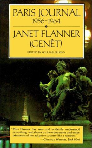 Cover of Paris Journal, 1956-64 (Paris Journal)