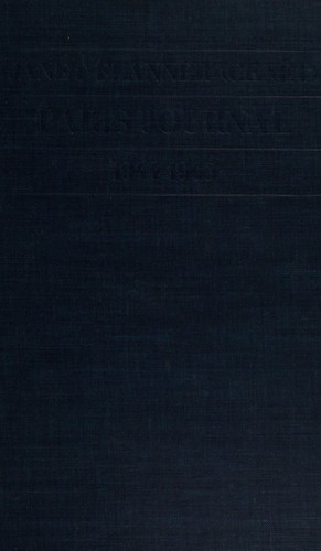 Cover of Paris journal, 1944-1965
