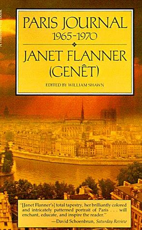 Cover of Paris Journal, 1965-70 (Paris Journal)