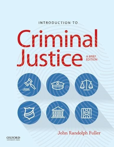 Cover of Introduction to Criminal Justice