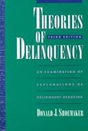Cover of Theories of delinquency
