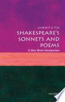 Cover of Shakespeare's Sonnets and Poems