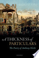 Cover of A Thickness of Particulars