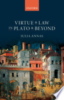 Cover of Virtue and Law in Plato and Beyond