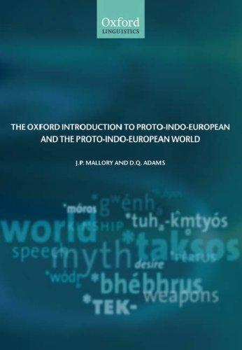 Cover of Oxford Introduction to Proto-Indo-European and the Proto-Indo-European World