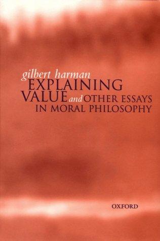 Cover of Explaining Value