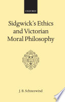 Cover of Sidgwick's Ethics and Victorian Moral Philosophy