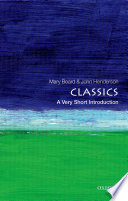 Cover of Classics: A Very Short Introduction