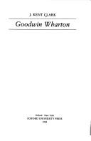Cover of Goodwin Wharton