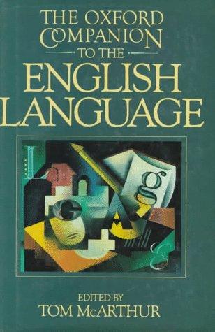 Cover of The Oxford companion to the English language