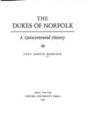 Cover of The Dukes of Norfoldk A Quincentennial History