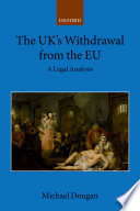Cover of The UK's Withdrawal from the EU