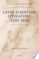 Cover of Latin Scientific Literature, 1450-1850