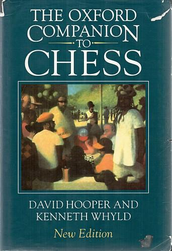 Cover of The Oxford companion to chess