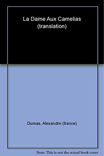 Cover of La Dame aux Camélias
