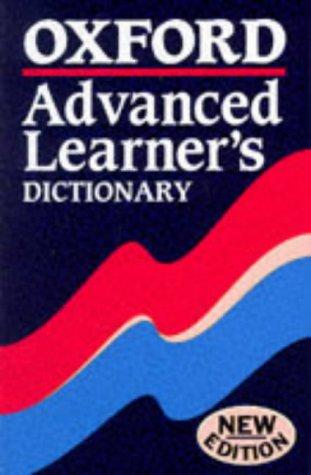 Cover of Oxford Advanced Learner's Dictionary of Current English