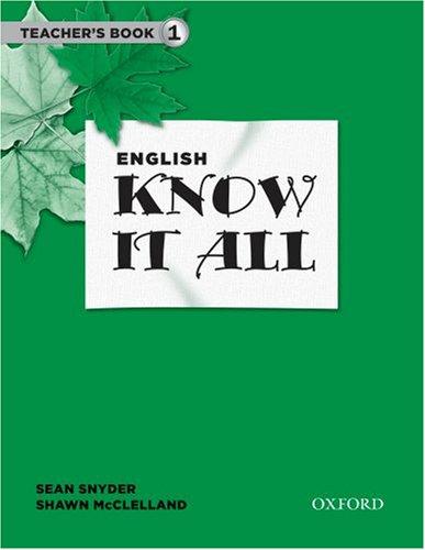 Cover of English Know It All