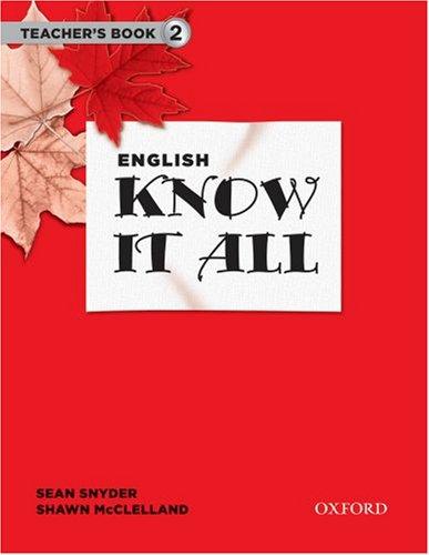 Cover of English Know It All 2 Teacher's Book
