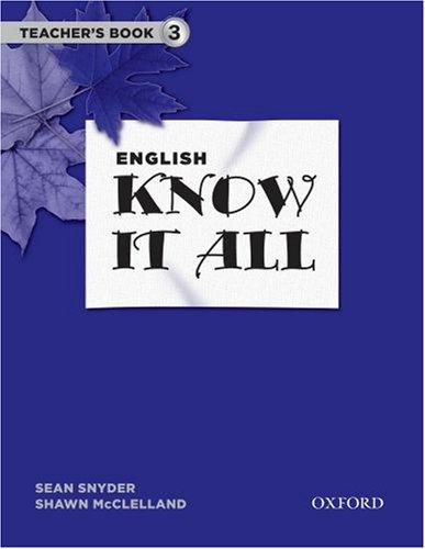 Cover of English Know It All