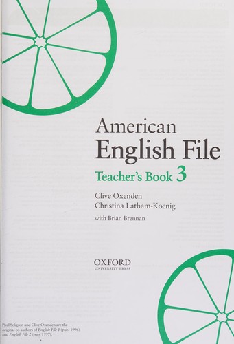 Cover of American English file