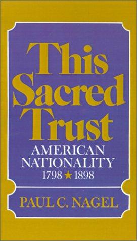 Cover of This sacred trust