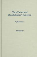 Cover of Tom Paine and Revolutionary America