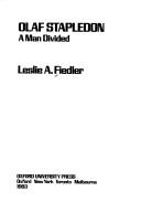 Cover of Olaf Stapledon, a man divided