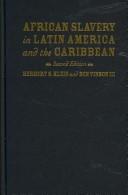 Cover of African slavery in Latin America and the Caribbean