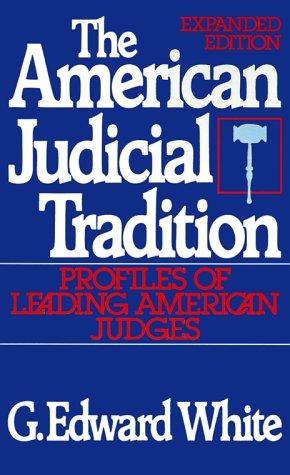 Cover of The American judicial tradition
