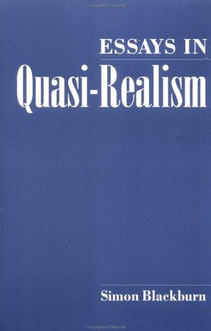 Cover of Essays in Quasi-realism