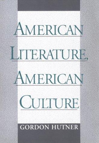 Cover of American literature, American culture