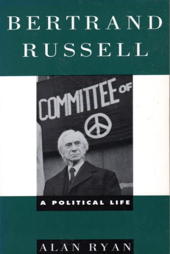 Cover of Bertrand Russell: A Political Life