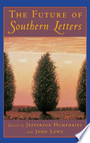 Cover of The Future of Southern Letters