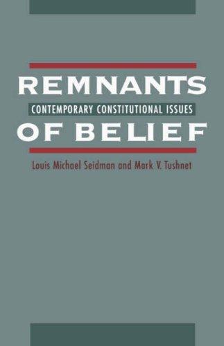 Cover of Remnants of belief