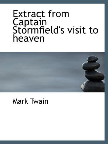 Cover of Extract from Captain Stormfield's visit to heaven