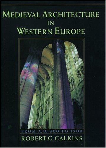 Cover of Medieval architecture in Western Europe
