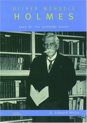 Cover of Oliver Wendell Holmes