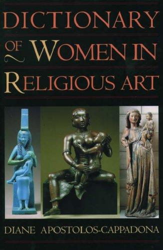 Cover of Dictionary of women in religious art