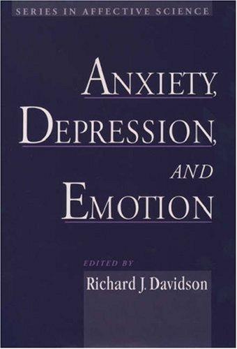 Cover of Anxiety, depression, and emotion