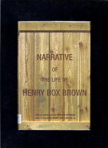 Cover of Narrative of the life of Henry Box Brown