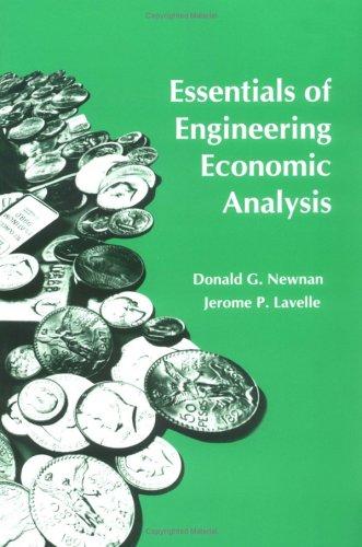 Cover of Essentials of engineering economic analysis