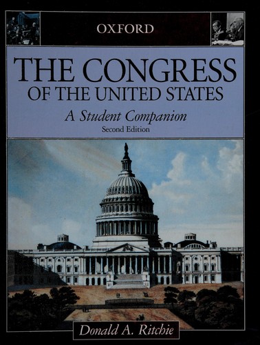 Cover of The Congress of the United States: A Student Companion
