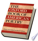Cover of The Oxford Book of American Poetry
