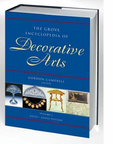 Cover of The Grove Encyclopedia of Decorative Arts