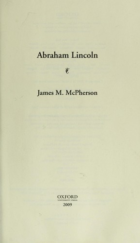 Cover of Abraham Lincoln