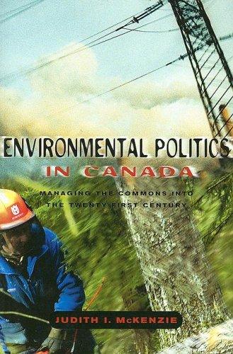 Cover of Environmental politics in Canada