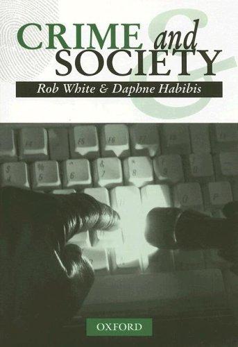 Cover of Crime and society