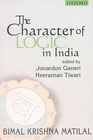 Cover of Character of Logic in India