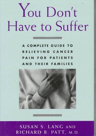 Cover of You don't have to suffer