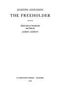 Cover of The free-holder